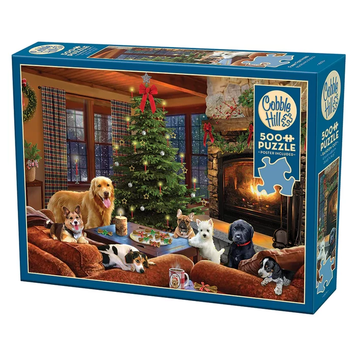 Cobble Hill 45076 - Furry Festivities - 500 db-os puzzle