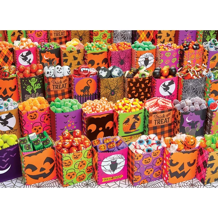 Cobble Hill 45004 - Halloween Treats - 500 db-os puzzle