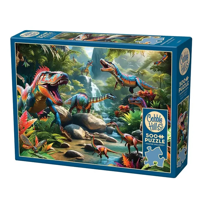 Cobble Hill 45093 - Prehistoric Beasts - 500 db-os puzzle 