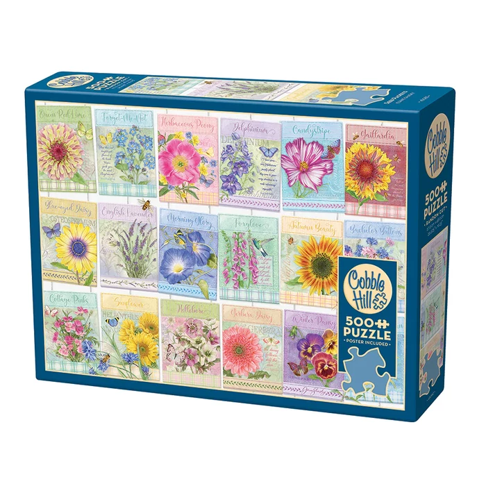 Cobble Hill 45080 - Seed Packets - 500 db-os puzzle
