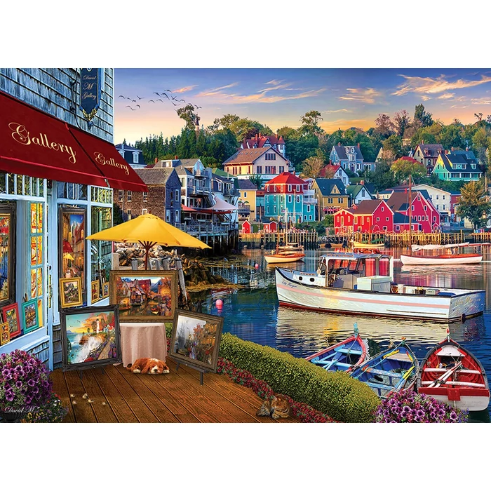 Cobble Hill 80361 - Harbor Gallery - 1000 db-os puzzle