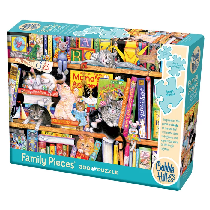 Cobble Hill 54646 - Storytime Kittens - 350 db-os Family puzzle