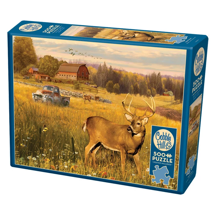 Cobble Hill 45070 - Deer Field - 500 db-os puzzle