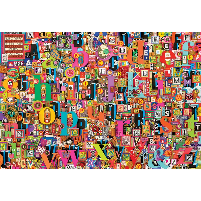 Cobble Hill 89010 - Shelley's ABC - 2000 db-os puzzle