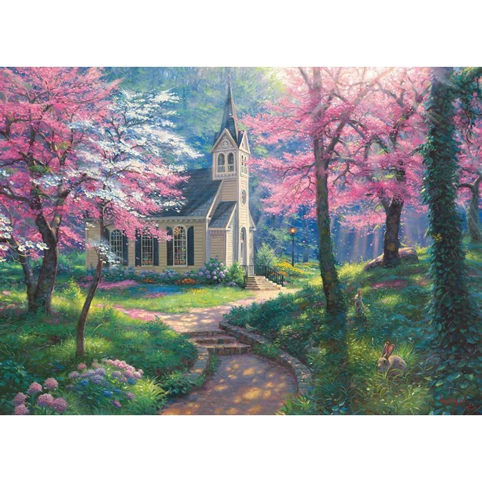 Cobble Hill 45058 - Spring's Embrace - 500 db-os puzzle
