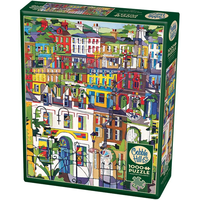 Cobble Hill 80355 - Thru Swirly Railings - 1000 db-os puzzle