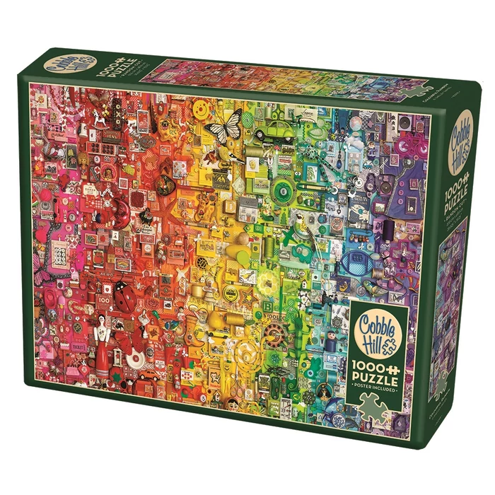 Cobble Hill 80295 - Colourful Rainbow - 1000 db-os puzzle