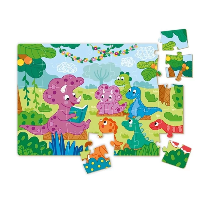 Dodo 300281 - Dinoszaurusz ovi - 35 db-os mini puzzle