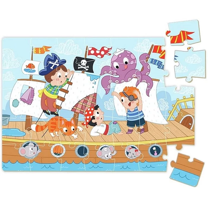 Dodo 300279 - Kalózok - 35 db-os mini puzzle
