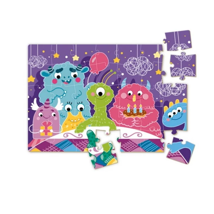 Dodo 300283 - Szülinap - 35 db-os mini puzzle