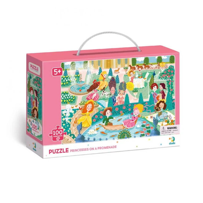 Dodo 300404 - Hercegnők a sétányon - 100 db-os puzzle