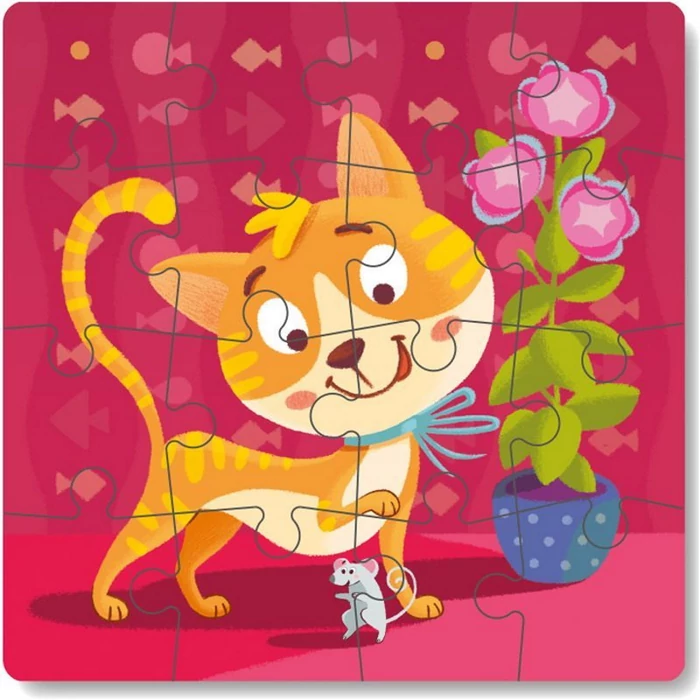 Dodo 300112 - Cicus - 16 db-os puzzle