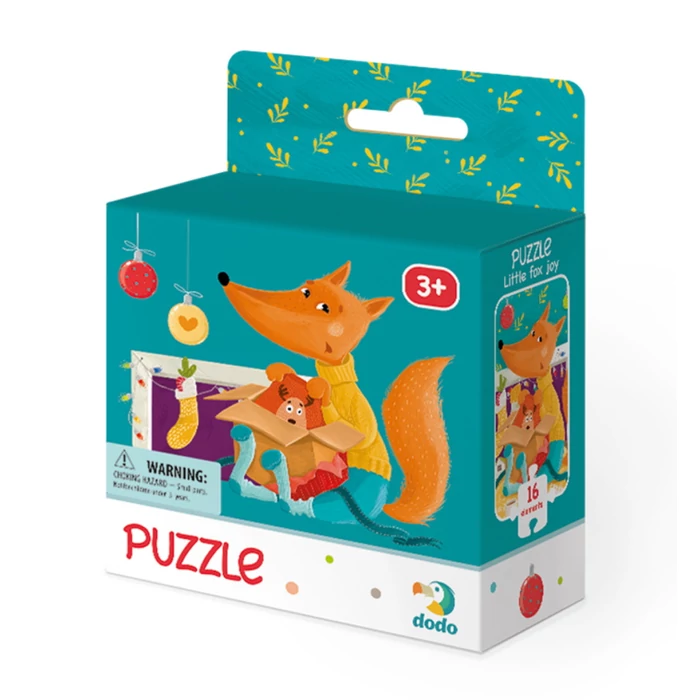 Dodo 300261 - Róka koma ajándéka - 16 db-os puzzle