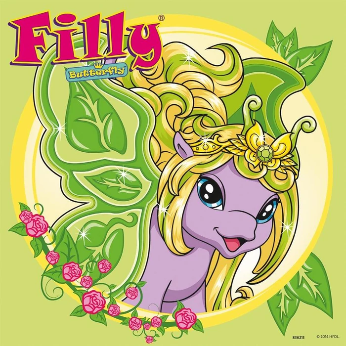 Ravensburger 09251 - Filly pillangó pónik - 3 x 49 db-os puzzle