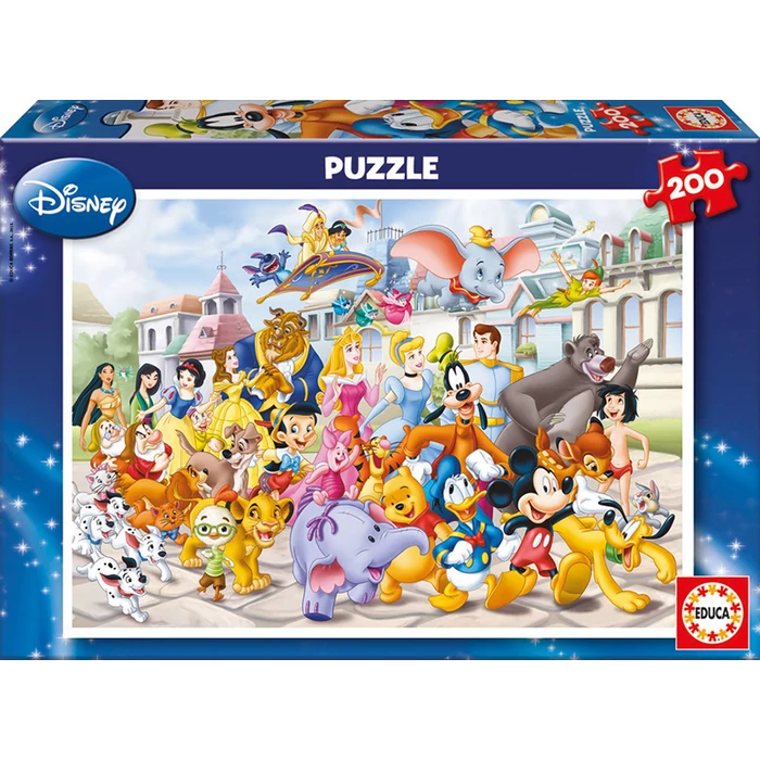 Educa 13289 - Disney parádé - 200 db-os puzzle