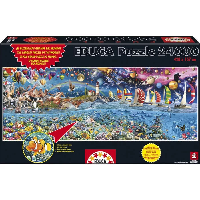 Educa 13434 - Az élet - 24000 db-os puzzle