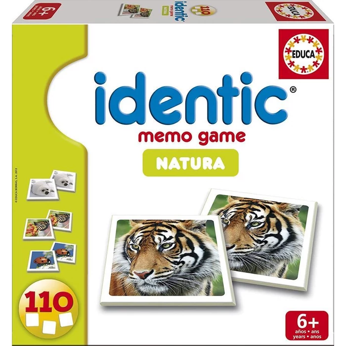 Educa 14783 - A világ állatai  - Memóriajáték