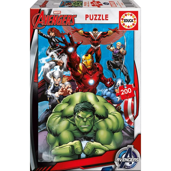Educa 15933 - Avengers - Bosszúállók - 200 db-os puzzle
