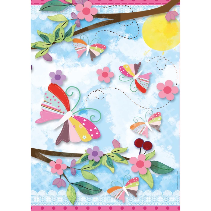 Educa 16738 - Scrap puzzle - Garden Art - 500 db-os puzzle