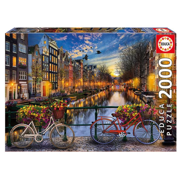Educa 17127 - Amszterdam - 2000 db-os puzzle