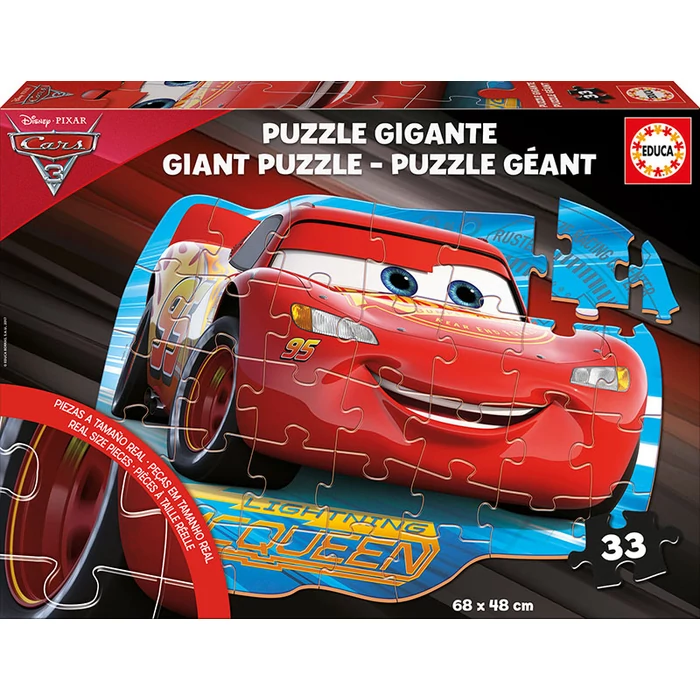 Educa 17180 - Verdák 3 - 33 db-os Óriás puzzle
