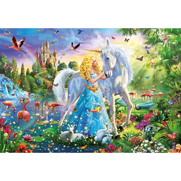 Educa 17654 - A hercegnő és az unikornis - 1000 db-os puzzle