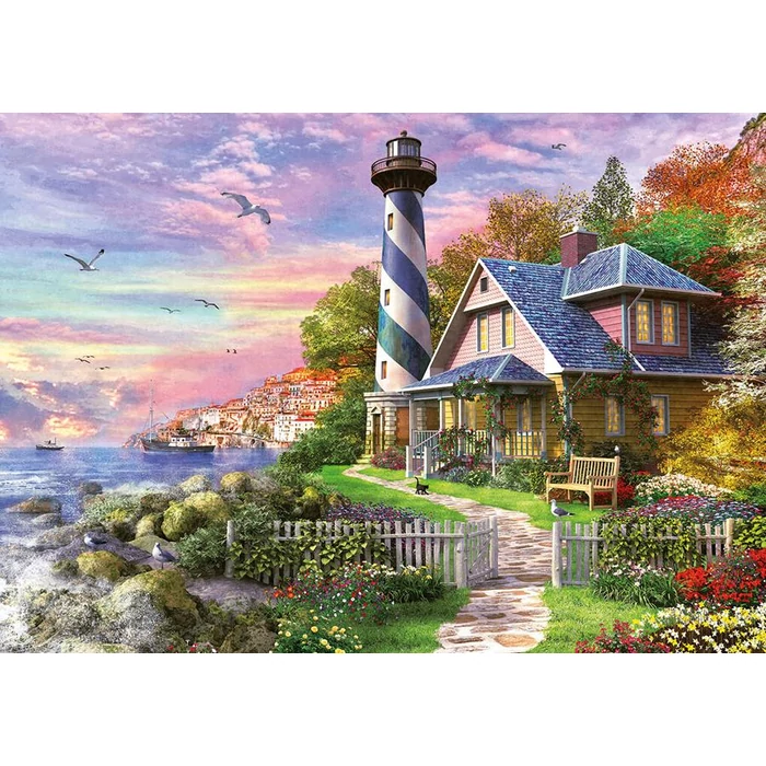 Educa 17740 - Világítótorony az öbölben - 1000 db-os puzzle