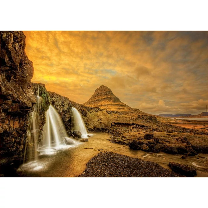 Educa 17971 - Kirkjufellsfoss vízesés, Norvégia - 1000 db-os puzzle