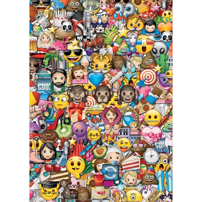 Educa 17992 - Emoji - 2 x 500 db-os puzzle