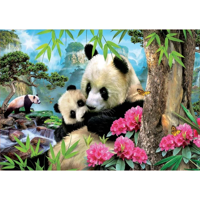 Educa 17995 - Pandák - 1000 db-os puzzle