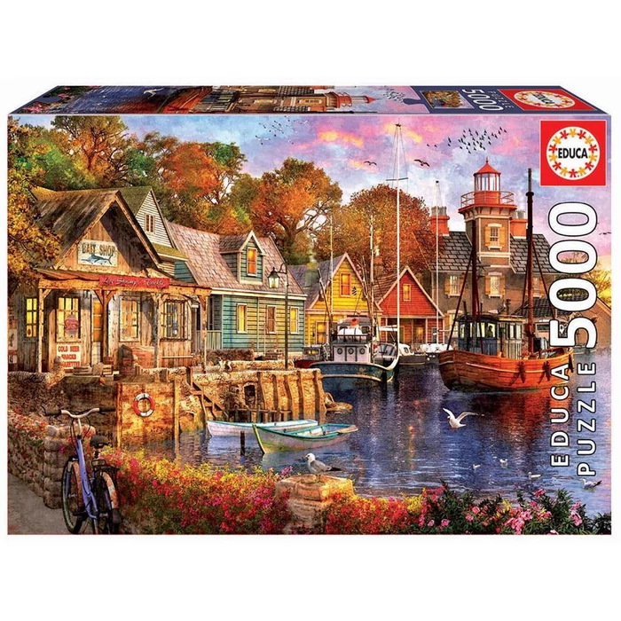 Educa 18015 - Este az öbölben - 5000 db-os puzzle