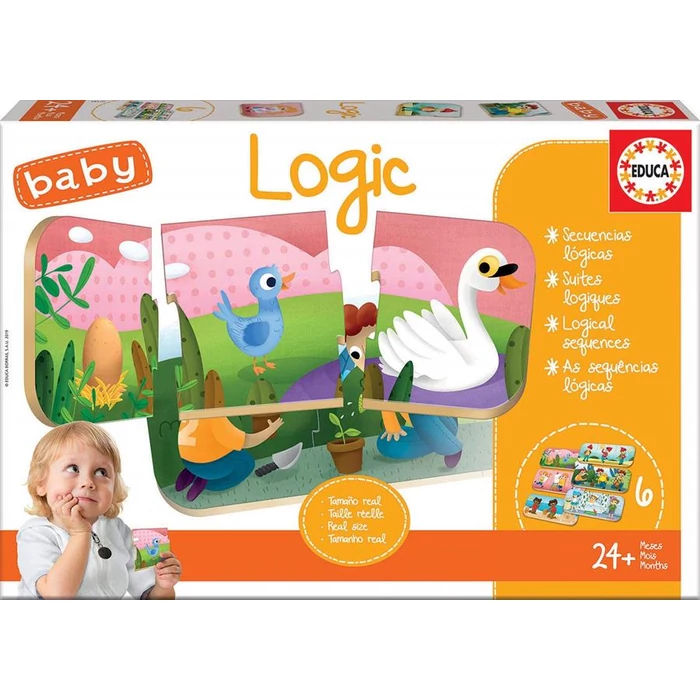 Educa 18120 - Logika 2 - Baby oktató puzzle