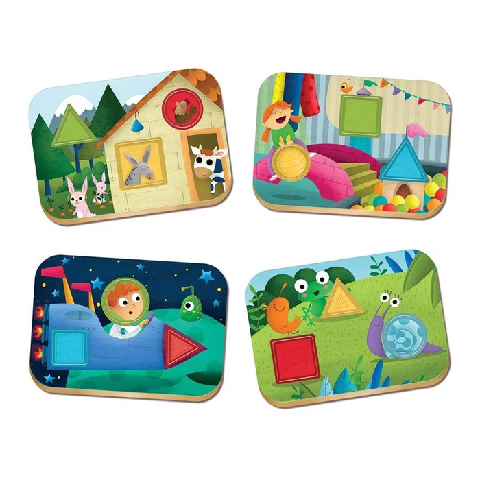 Educa 18121 - Formák 2 - Baby oktató puzzle