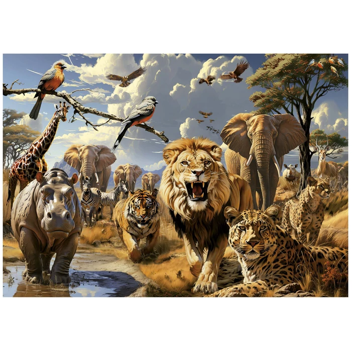 Educa 19920 - Vadállatok - 1000 db-os puzzle