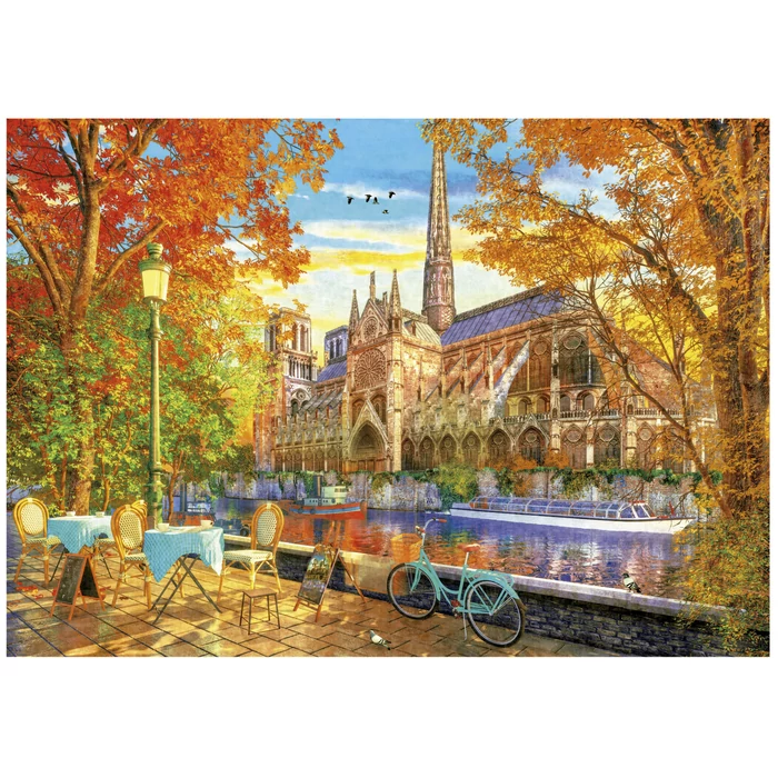 Educa 19936 - Notre Dame ősszel - 1000 db-os puzzle