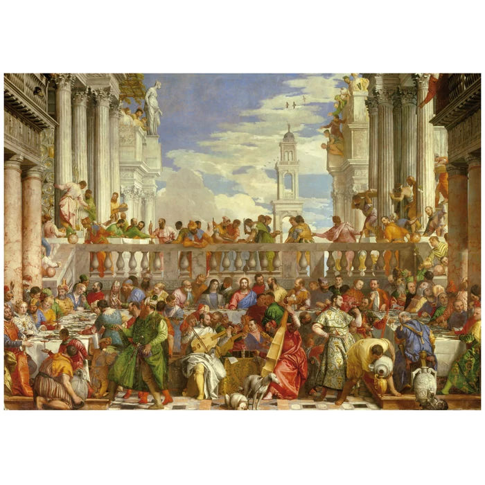 Educa 19949 - The wedding at Cana - Paolo Veronese - 4000 db-os puzzle