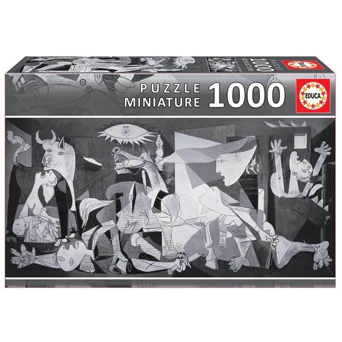 Educa 14460 - Miniature puzzle - Picasso - Guernica - 1000 db-os puzzle