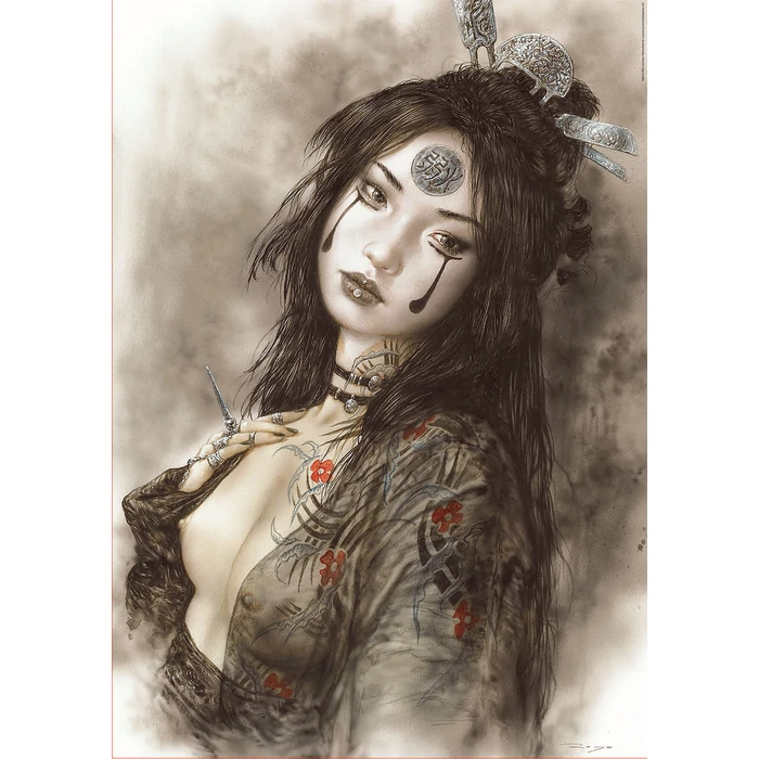 Educa - 1000 db-os puzzle - Dead Moon, Luis Royo - Gésa (19267)