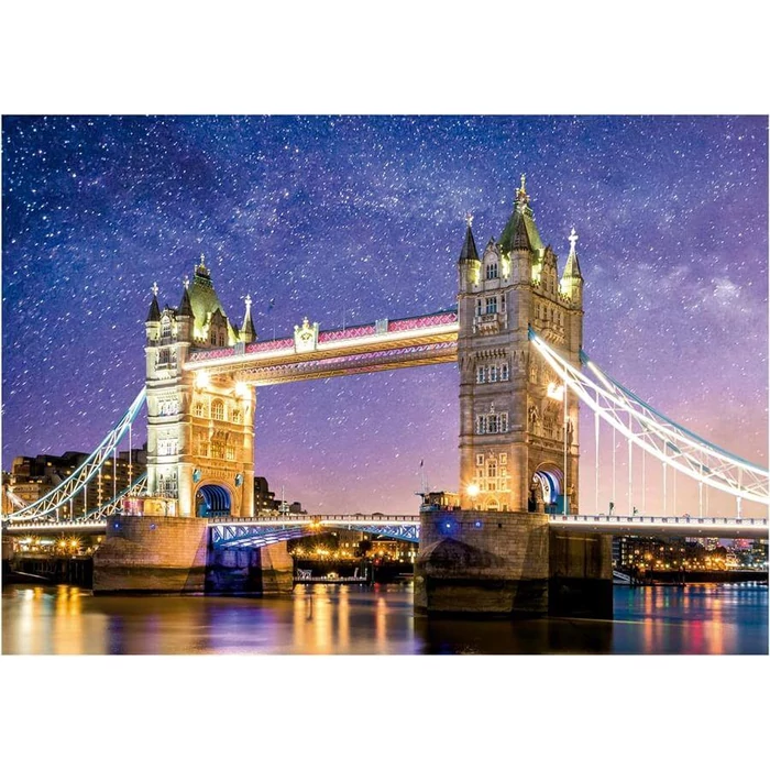 Educa 19930 - Neon puzzle - Tower Bridge - London - 1000 db-os puzzle