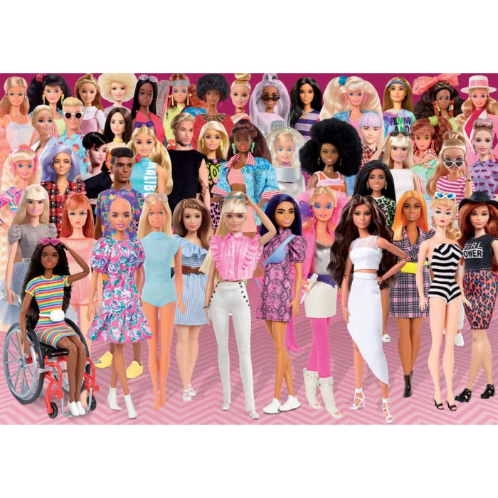Educa - 1000 db-os puzzle - Barbie babák (19268)