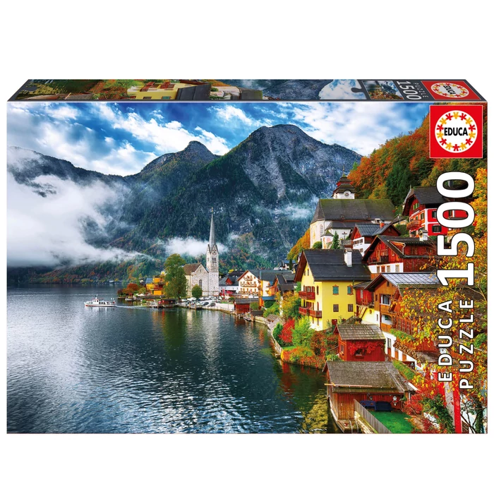 Educa 19939 - Hallstadt, Ausztria - 1500 db-os puzzle