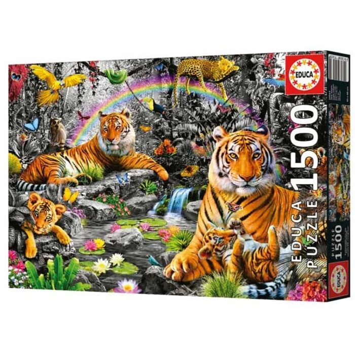 Educa 19563 - Ragyogó dzsungel - 1500 db-os puzzle