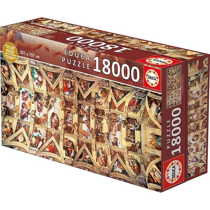 Educa 16065 - Sixtus-kápolna - 18000 db-os puzzle