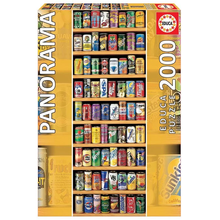 Educa 11053 - Panoráma puzzle - Dobozok - 2000 db-os puzzle