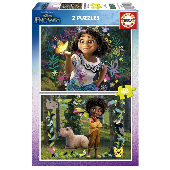 Educa 19200 - Disney - Encanto - 2 x 48 db-os puzzle