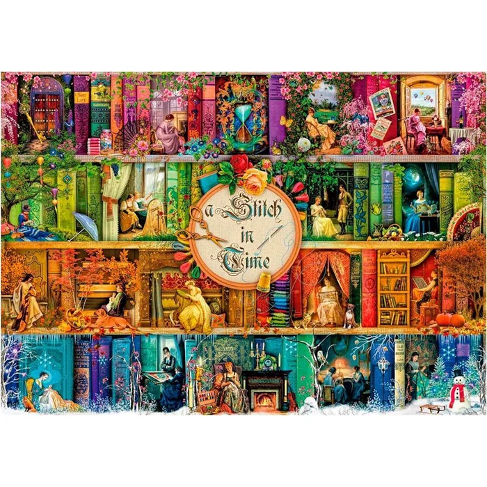 Educa 19946 - Egy öltés a megfelelő időben - 3000 db-os puzzle