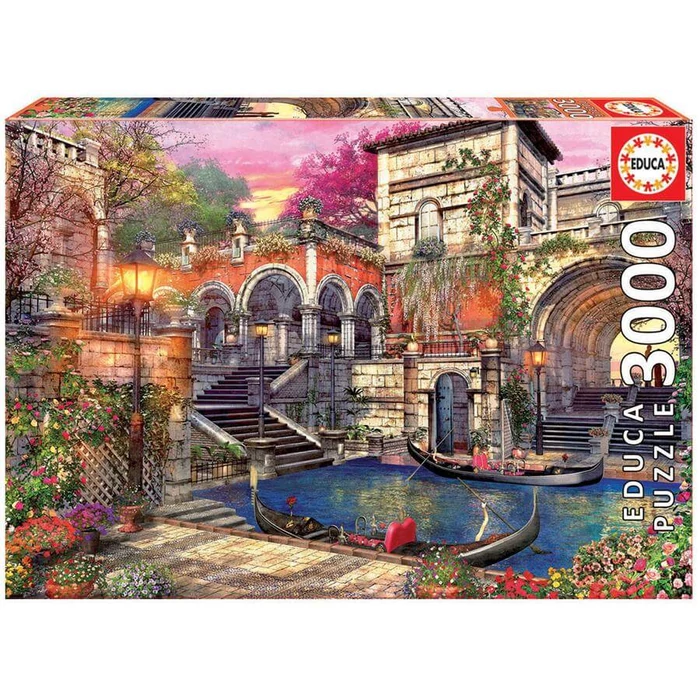 Educa 16320 - Velencei románc - 3000 db-os puzzle