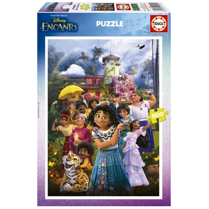 Educa 19572 - Disney - Encanto - 500 db-os puzzle