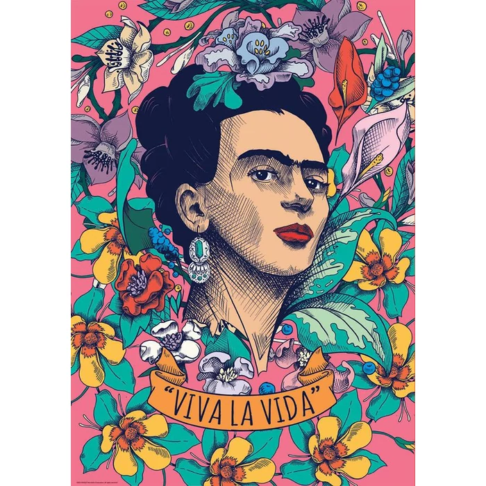 Educa 19251 Viva la Vida Frida Kahlo - 500 db-os puzzle