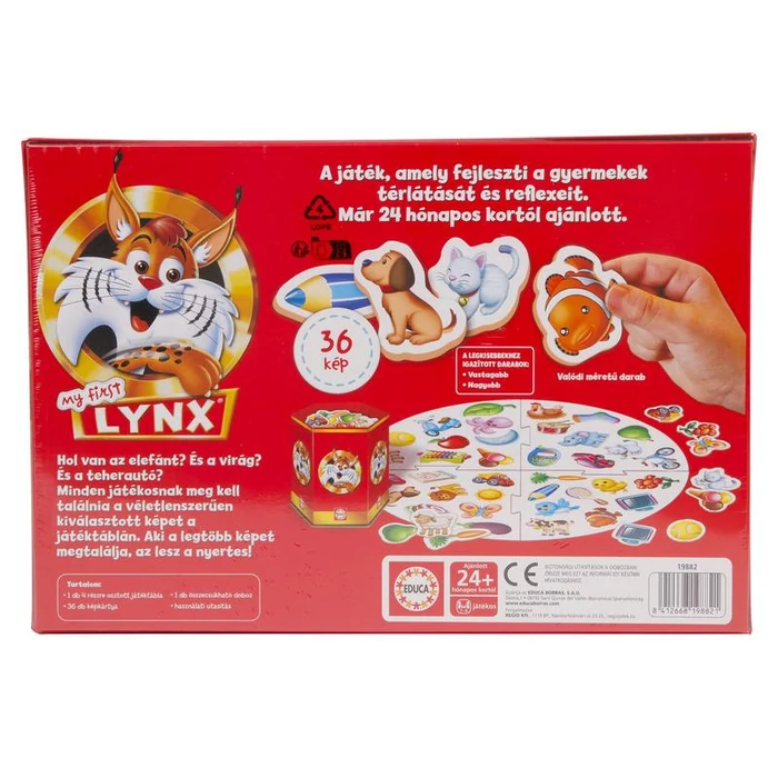 Educa - Első Lynx-em társasjáték (19882)
